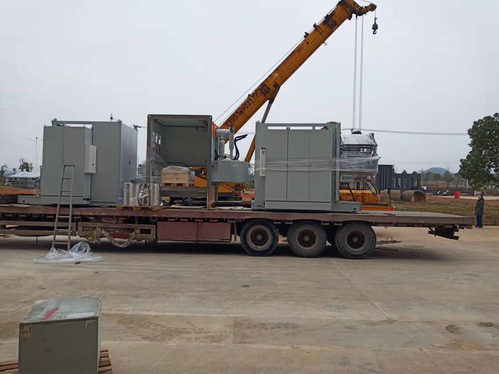 The 6th Coating Machine Arrived at the Factory