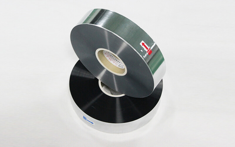 Single Margin Zn-Al  MPET Film With High Resistance