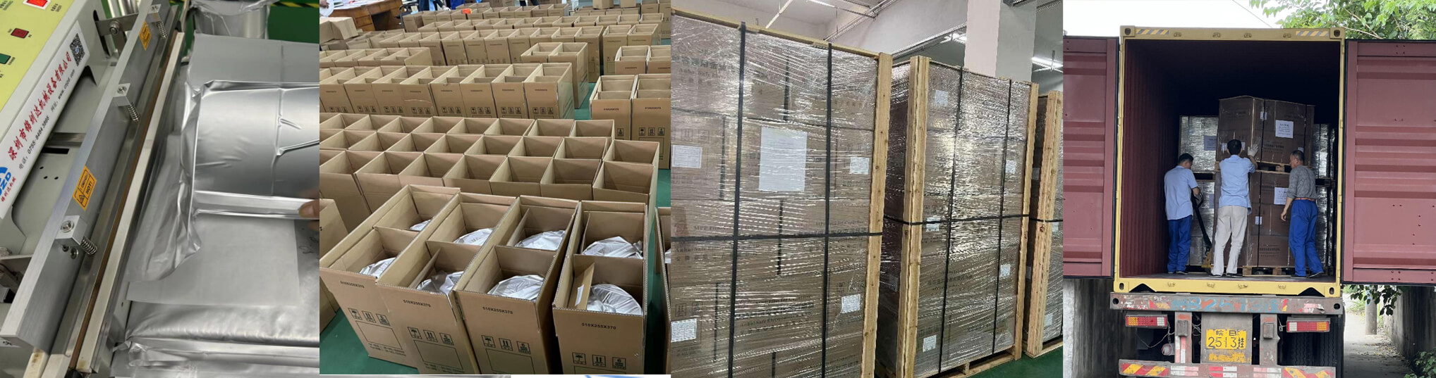 Packing of Single Margin Zn-Al  MPET Film With Ramp Resistance