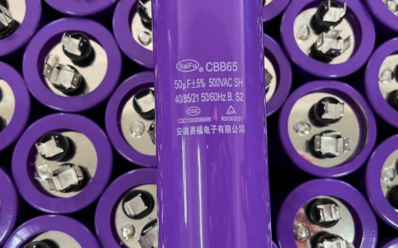 CBB65 AC Motor Capacitor with Color