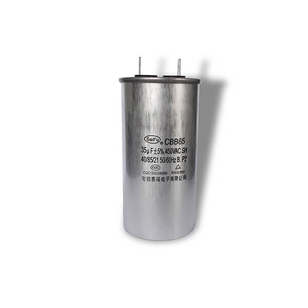 CBB65 AC Motor Capacitor 1uf-120uf with 1+1pins