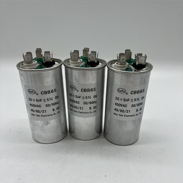 CBB65 Dual AC Motor Capacitor